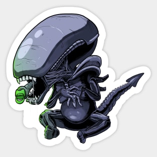 Baby Alien Sticker